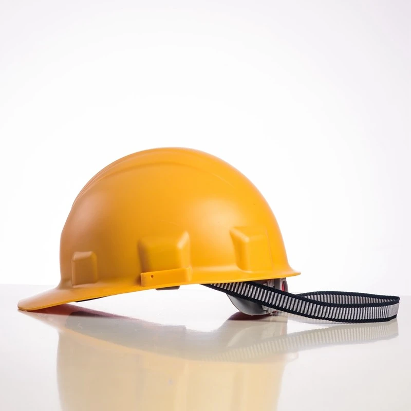hard hat with face shield and earmuffs